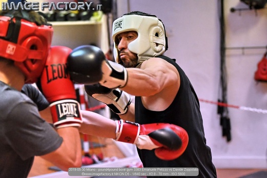 2019-05-30 Milano - pound4pound boxe gym 3383 Emanuele Pelizzo vs Davide Zoppolato